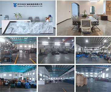 Taishan castors factory production workshop