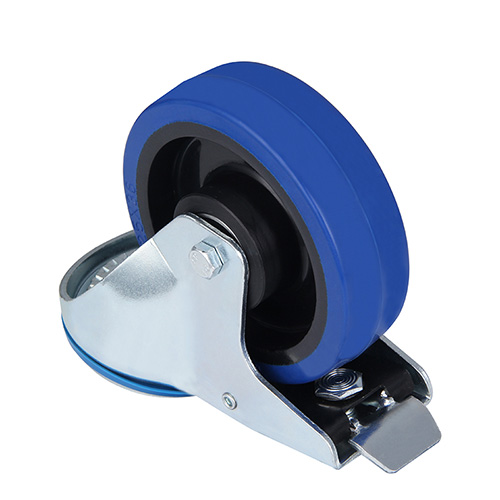 Blue Elastic Rubber Castors	