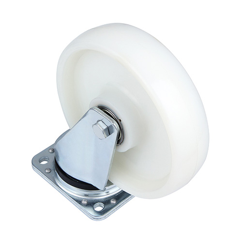 White Polyamide Heavy Duty Swivel Castors