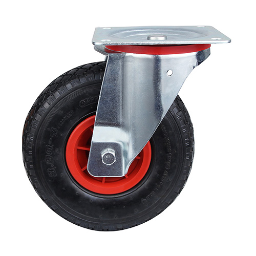 Pneumatic Rubber wheel Castors