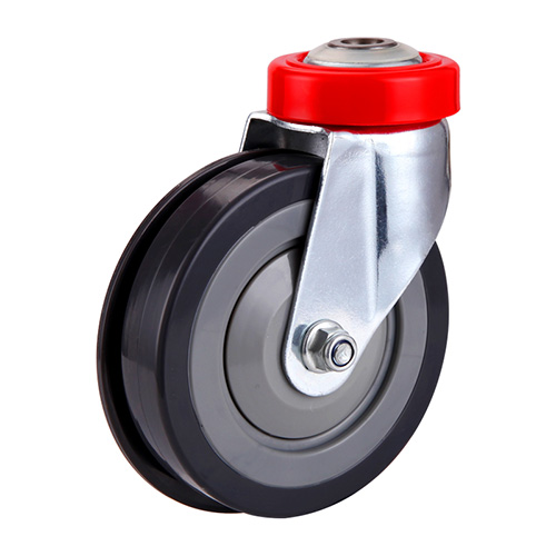 Shopping Castors with Automatic Wheel Brake