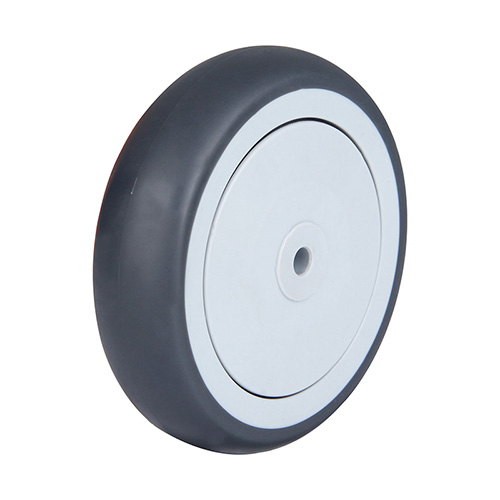 Thermoplastic Rubber Wheels with Grey Plastic Thread Guards
