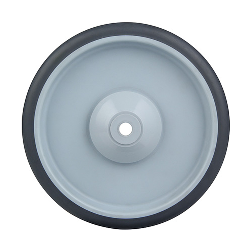 Thermoplastic Rubber Wheels with Dark Grey Samlll Plastic Thread Guards