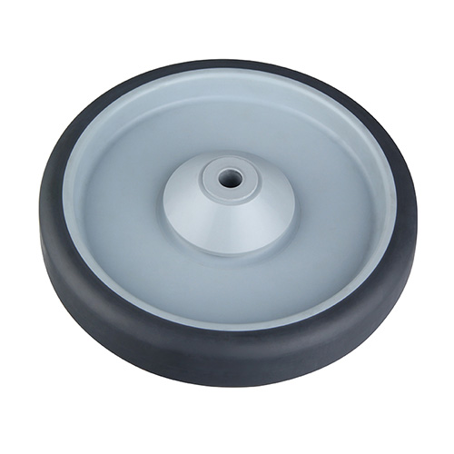 Thermoplastic Rubber Wheels with Dark Grey Samlll Plastic Thread Guards