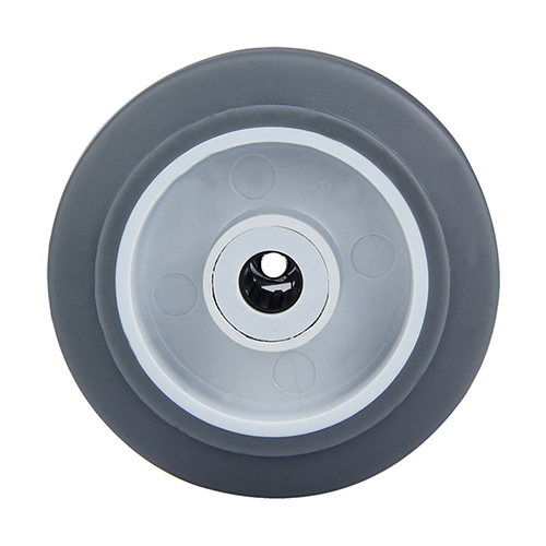 Thermoplastic Rubber Wheels with Grey Samll Plastic Thread Guards