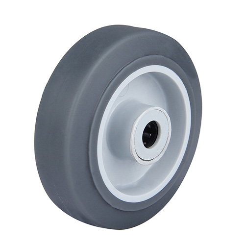 Thermoplastic Rubber Wheels with Grey Samll Plastic Thread Guards
