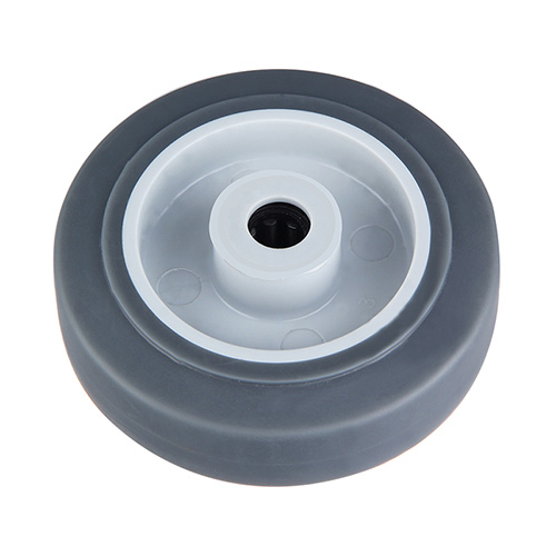 Thermoplastic Rubber Wheels with Grey Samll Plastic Thread Guards