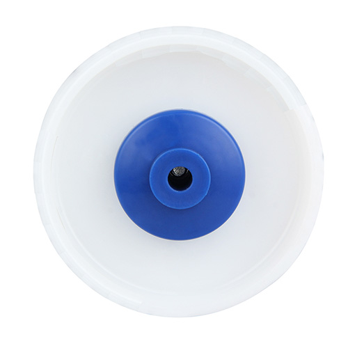 Polypropylene Wheels with Blue Samll Plastic Tread Guards