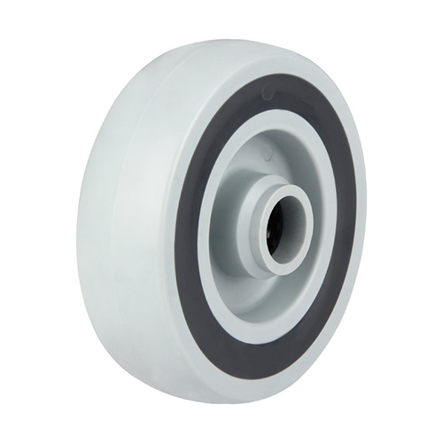 Polypropylene Wheels with Blue Samll Plastic Tread Guards