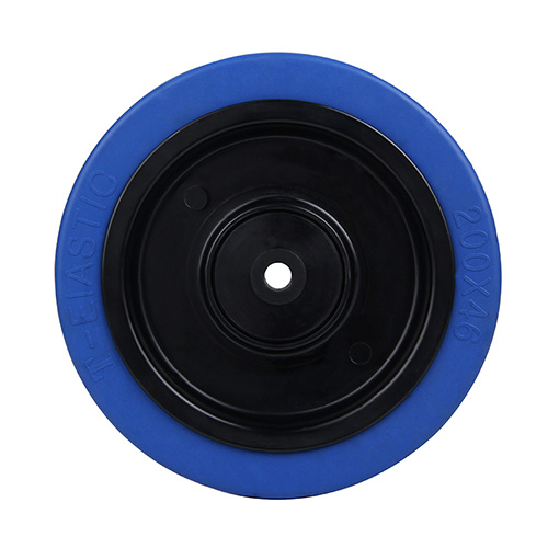 Wheels For Blue Elastic Rubber Tread with Blue Samll Thread Guards