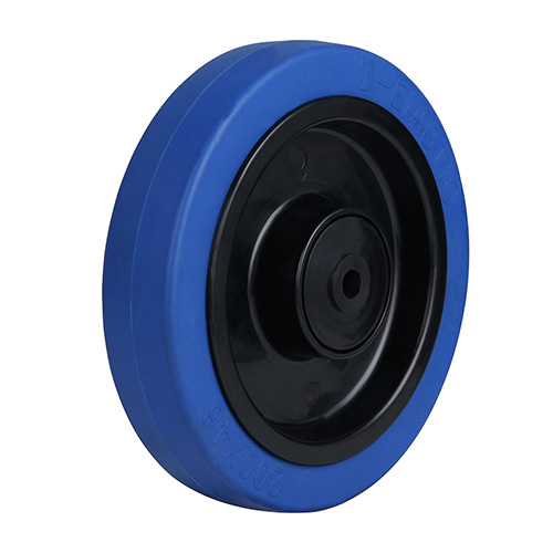 Wheels For Blue Elastic Rubber Tread with Blue Samll Thread Guards