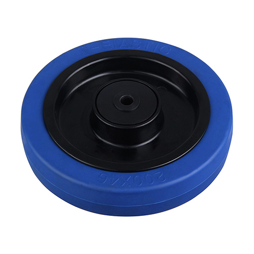 Wheels For Blue Elastic Rubber Tread with Blue Samll Thread Guards