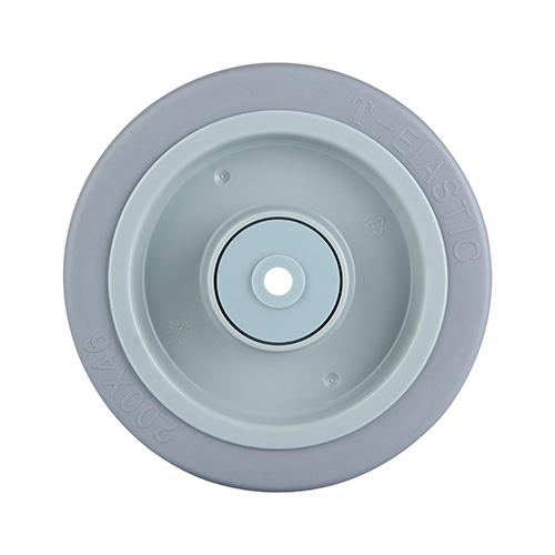 Wheels For Grey Elastic Rubber Tread with Grey Samll Plastic Tread Guards