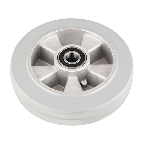 Wheels For Grey Elastic Rubber Tread with Two Ball Bearings