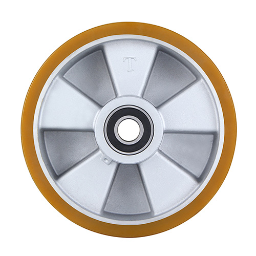 Wheels For Casting Polyurethane Tread with Two Ball Bearings