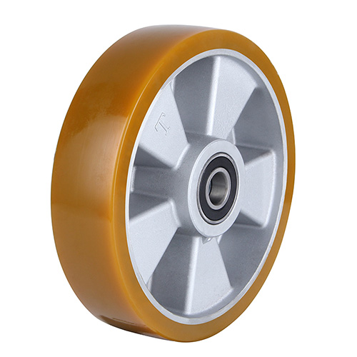 Wheels For Casting Polyurethane Tread with Two Ball Bearings