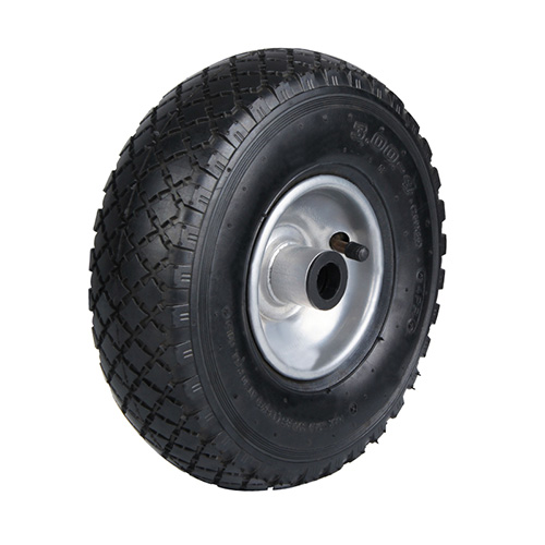 Wheels For Pneumatic Rubber Tread with Pressed Steel Wheel Centre