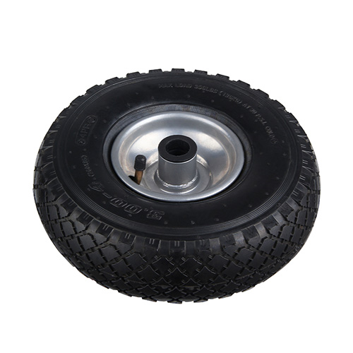 Wheels For Pneumatic Rubber Tread with Pressed Steel Wheel Centre
