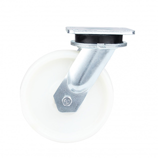 White Polyamide Super Heavy Duty Castors