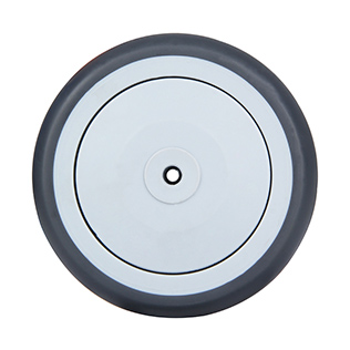 Thermoplastic Rubber Wheels with Grey Plastic Thread Guards