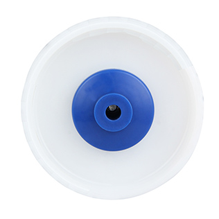 Polypropylene Wheels with Blue Samll Plastic Tread Guards