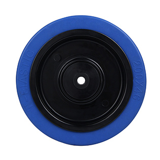 Wheels For Blue Elastic Rubber Tread with Blue Samll Thread Guards