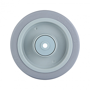 Wheels For Grey Elastic Rubber Tread with Grey Samll Plastic Tread Guards