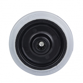 Grey Elastic Rubber Wheels 
