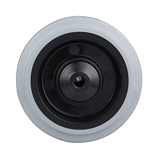 Wheels For Grey Elastic Rubber Tread with Grey Samll Plastic Tread Guards