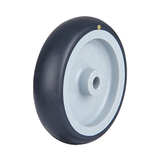 Wheels For Electric Conduction Tread with Black Electric Conduction Polypropylene Wheel Centre